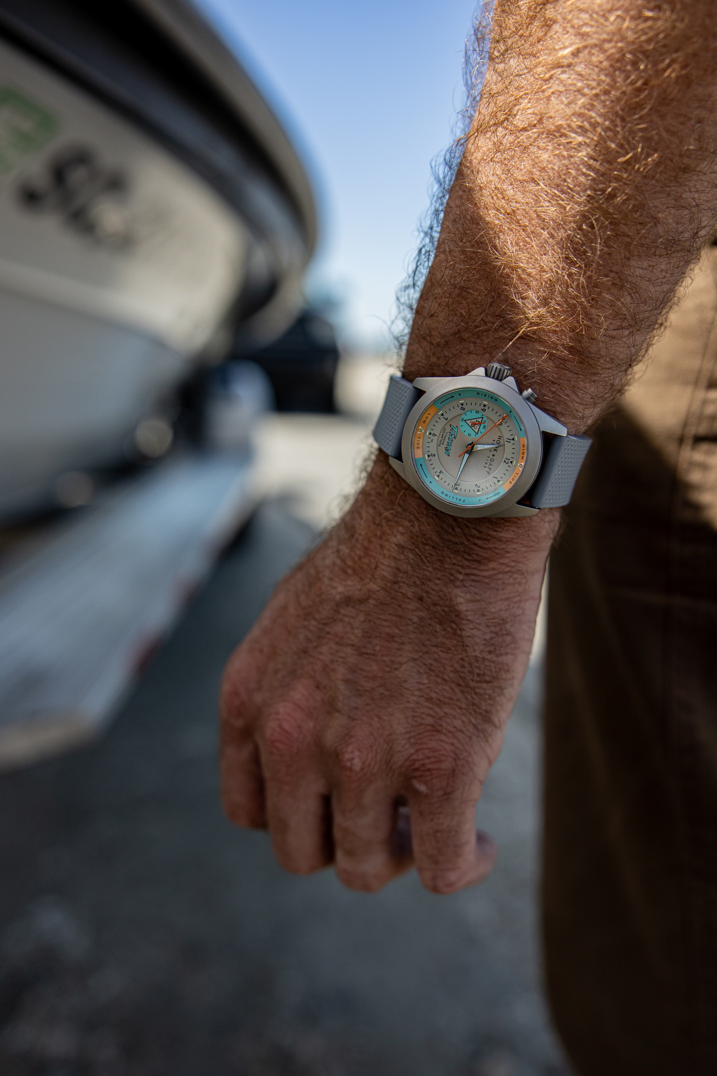 King Tide Watch With Gray Dial – Hook+Gaff