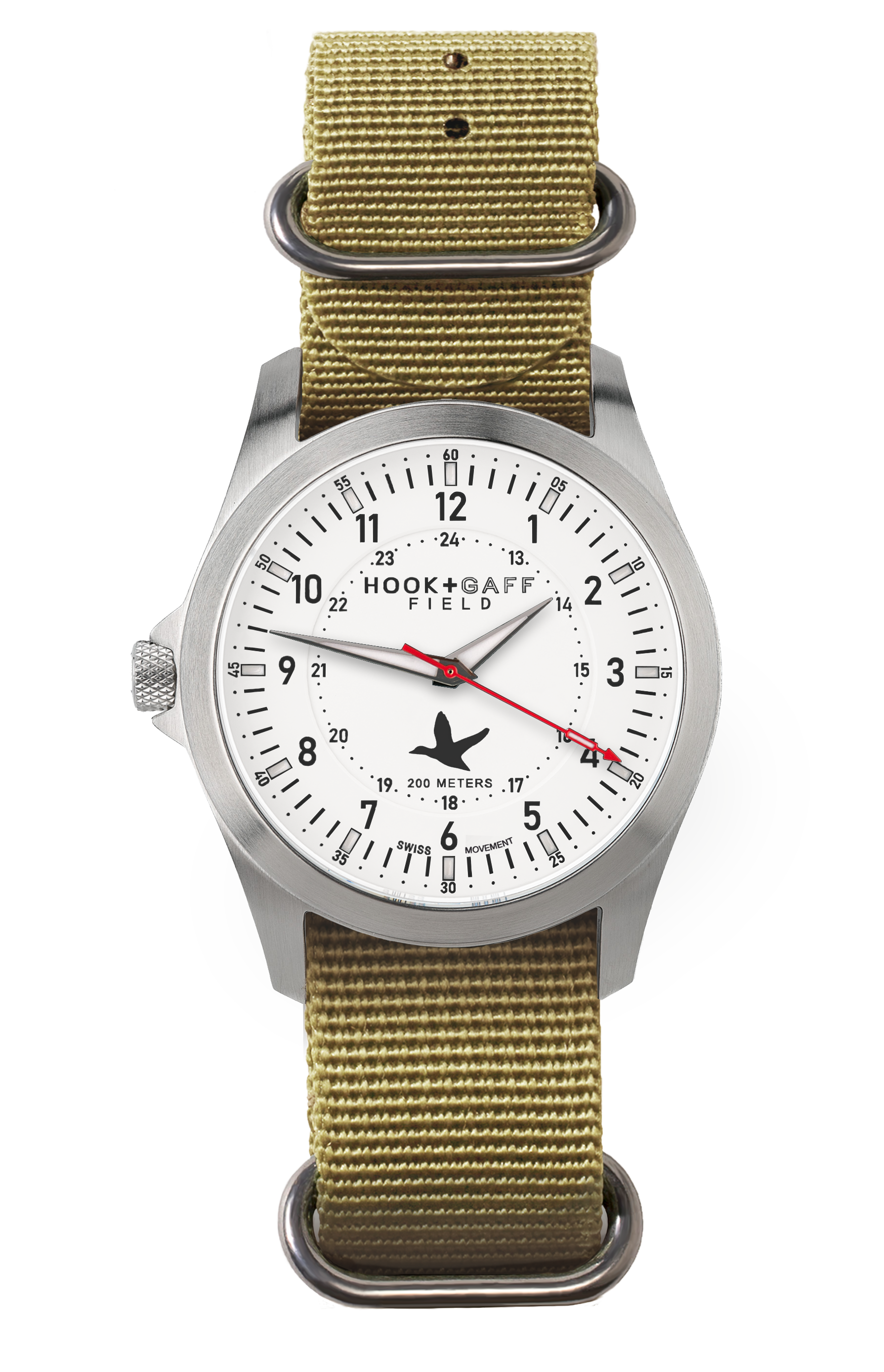 New! Field Watch - White Dial