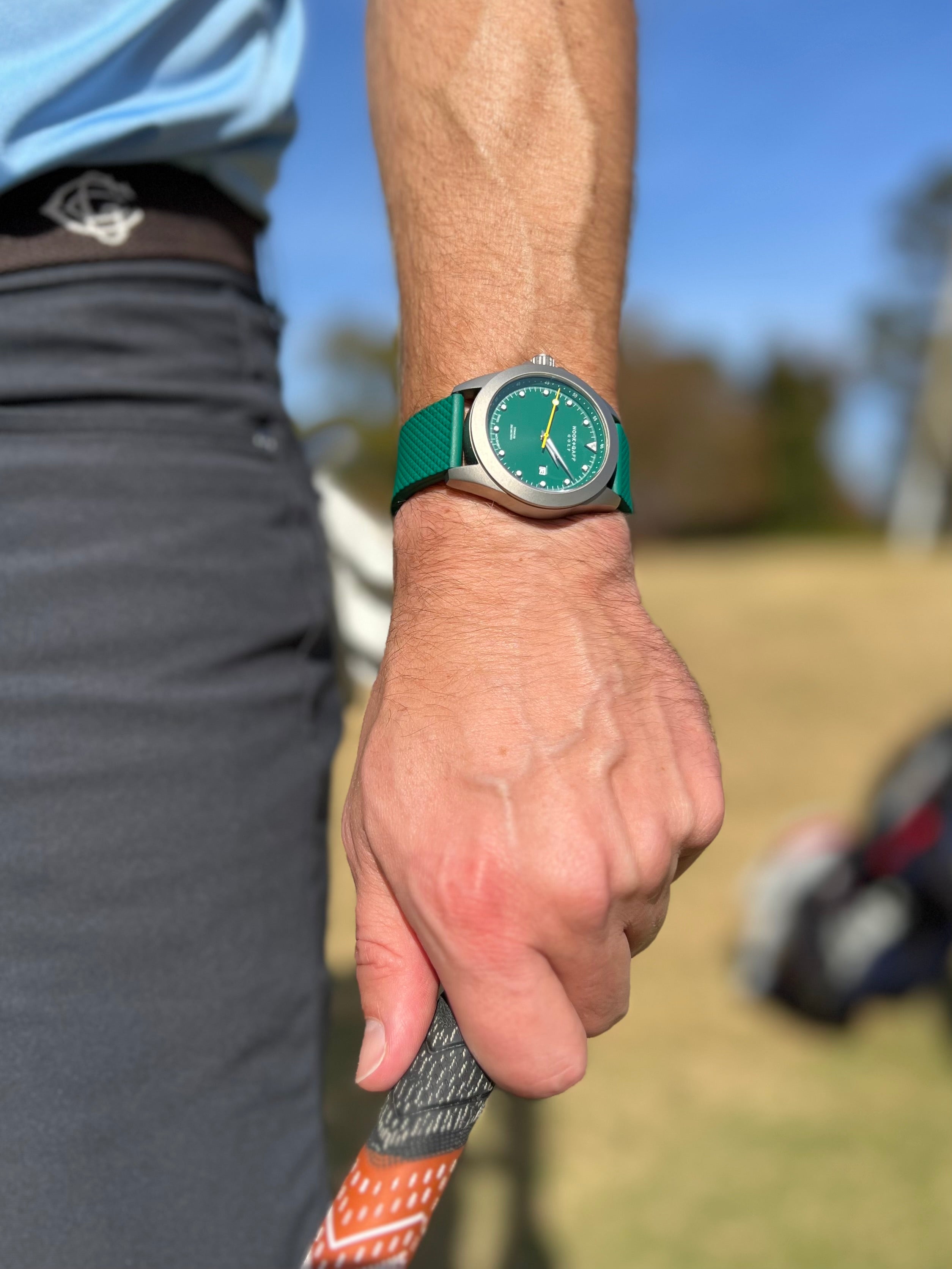 NEW! Golf Watch - Green Dial
