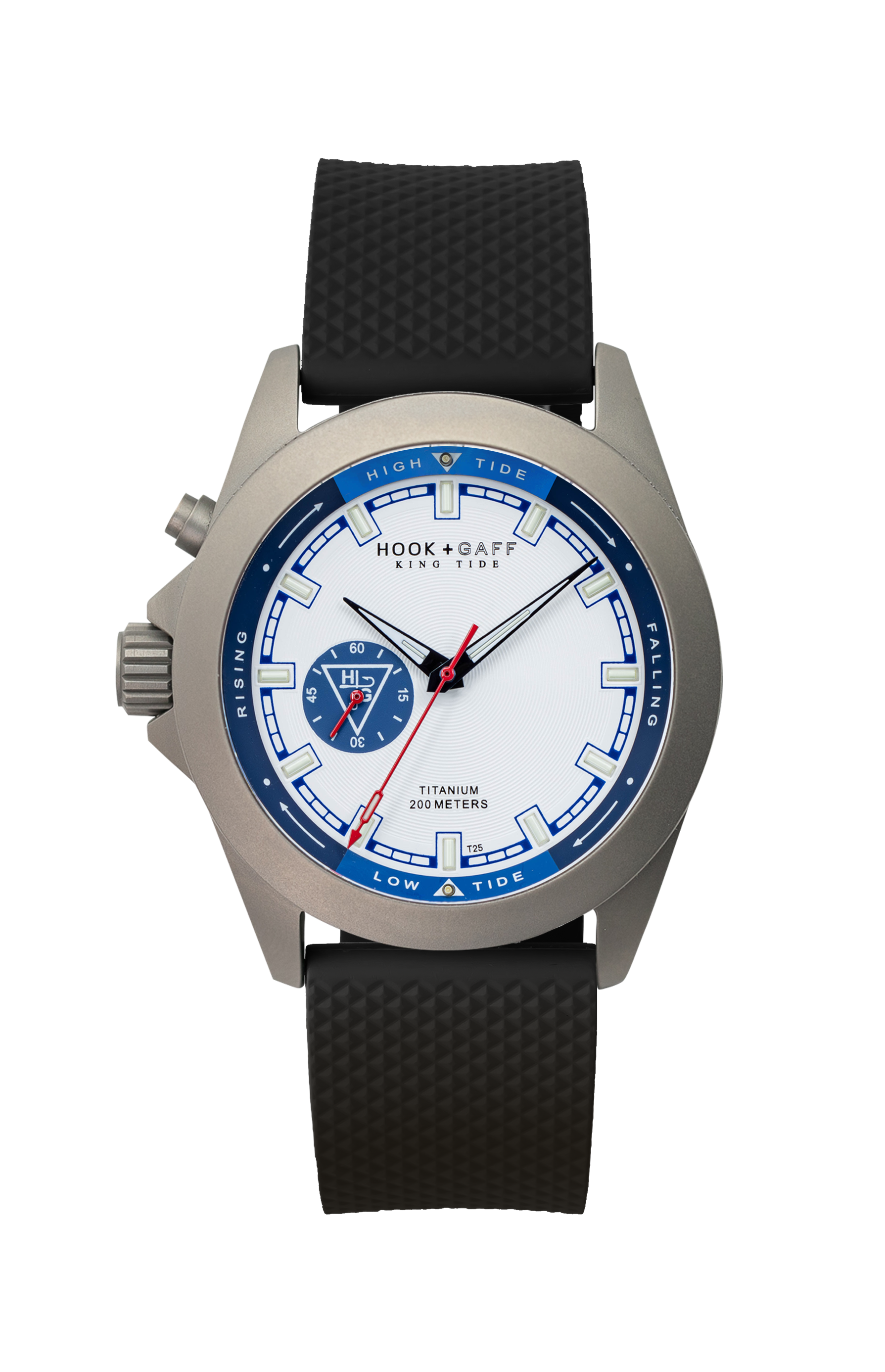 New! King Tide Watch - White and Blue Dial