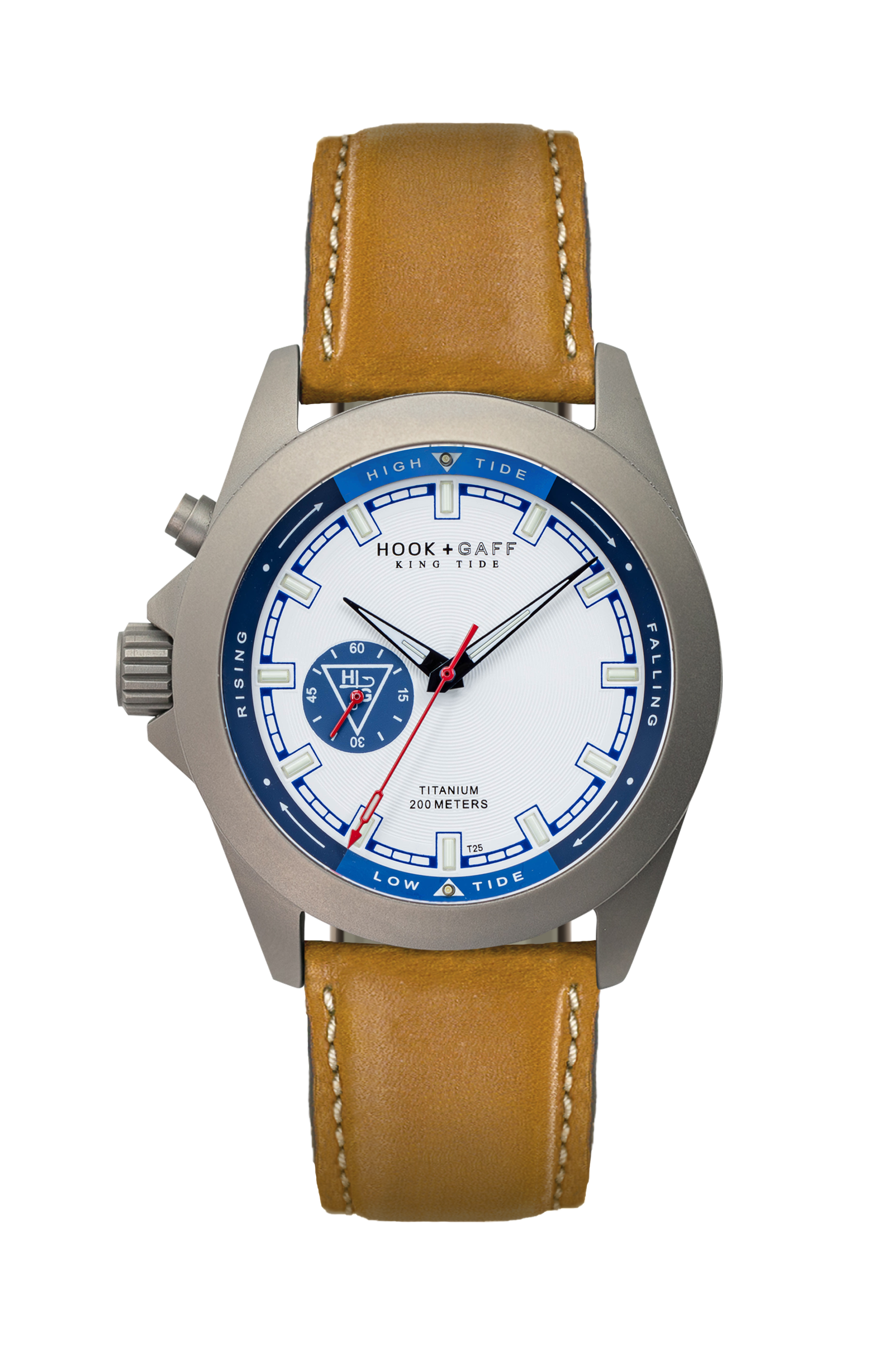 New! King Tide Watch - White and Blue Dial