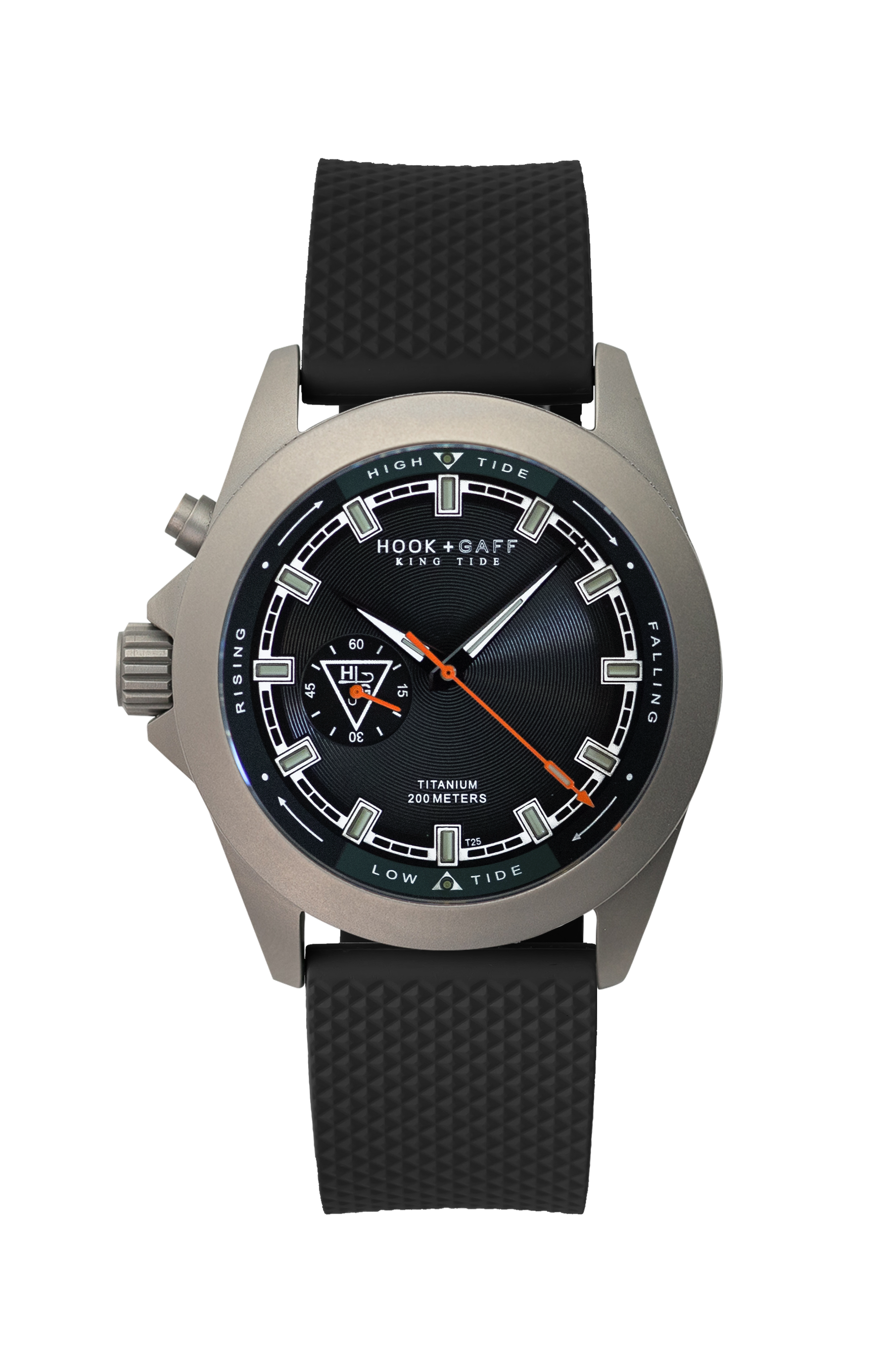 New! King Tide Watch - Black Dial