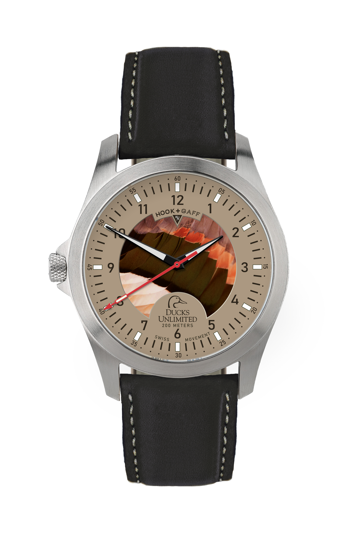 Ducks Unlimited Watch - Pintail Feather Dial