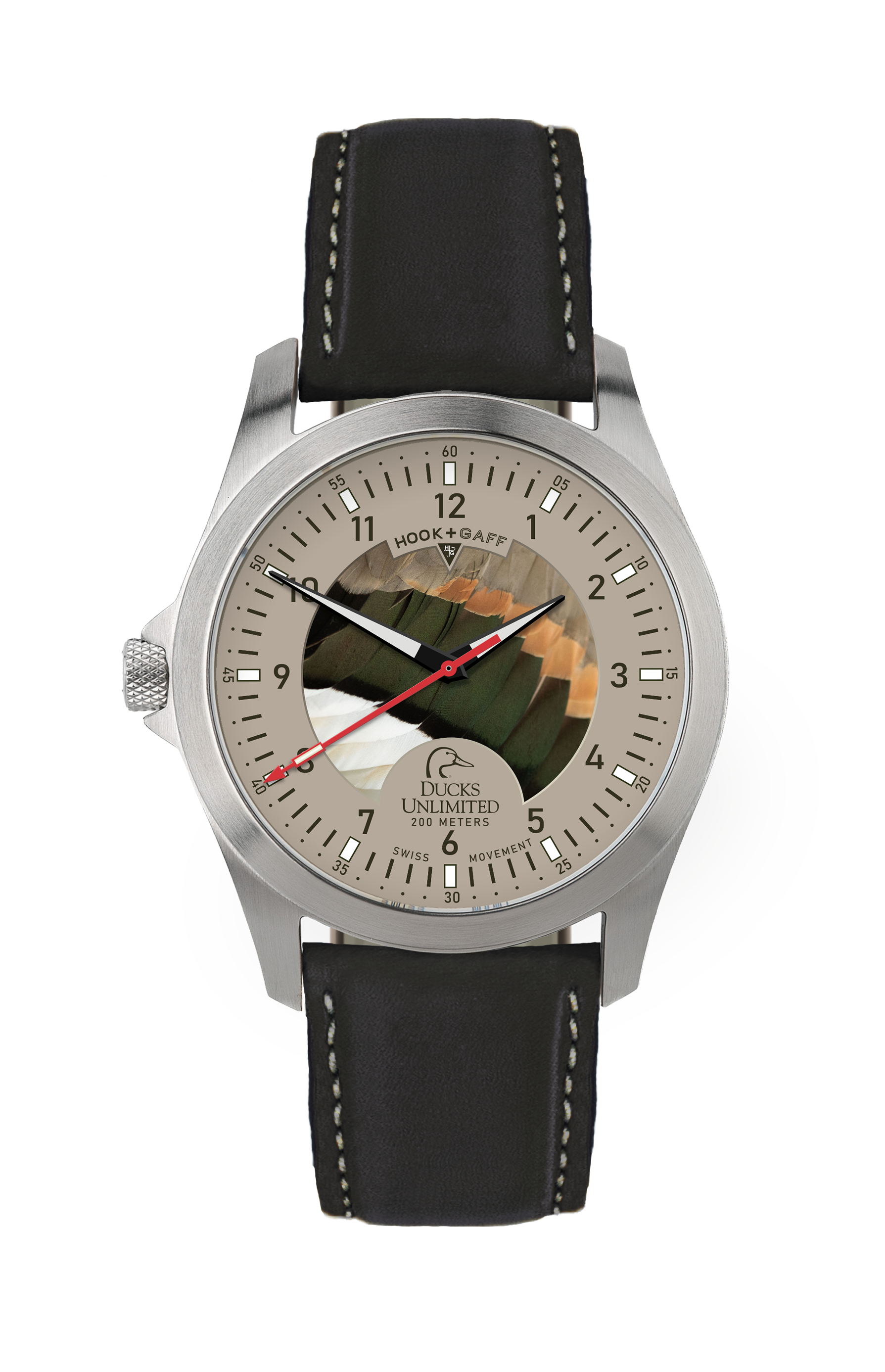 Ducks Unlimited Watch - Pintail Feather Dial