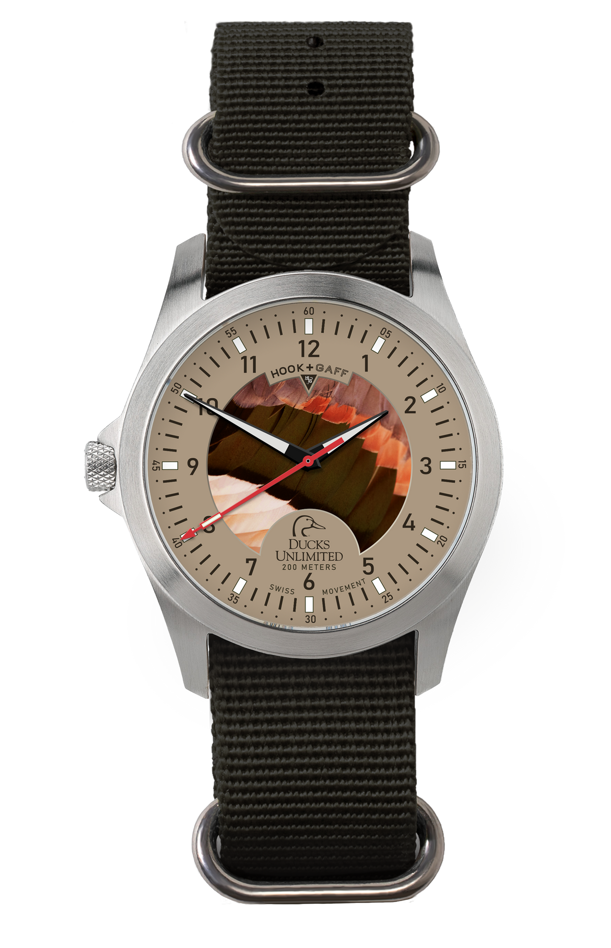 Ducks Unlimited Watch - Pintail Feather Dial