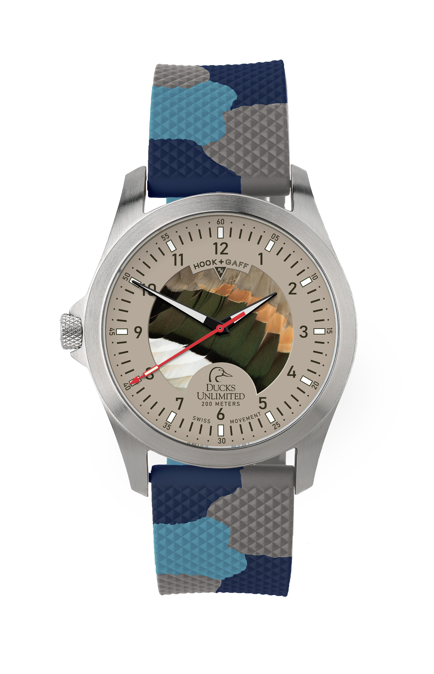 Ducks Unlimited Watch - Pintail Feather Dial