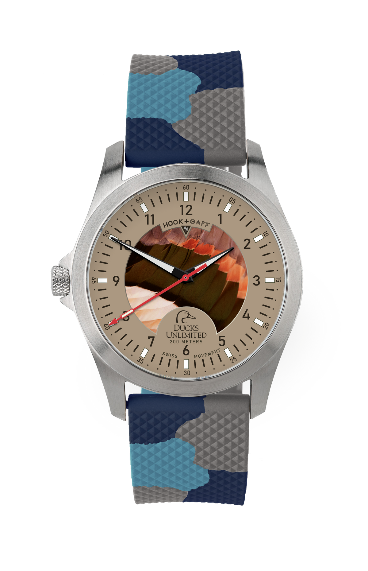 Ducks Unlimited Watch - Pintail Feather Dial