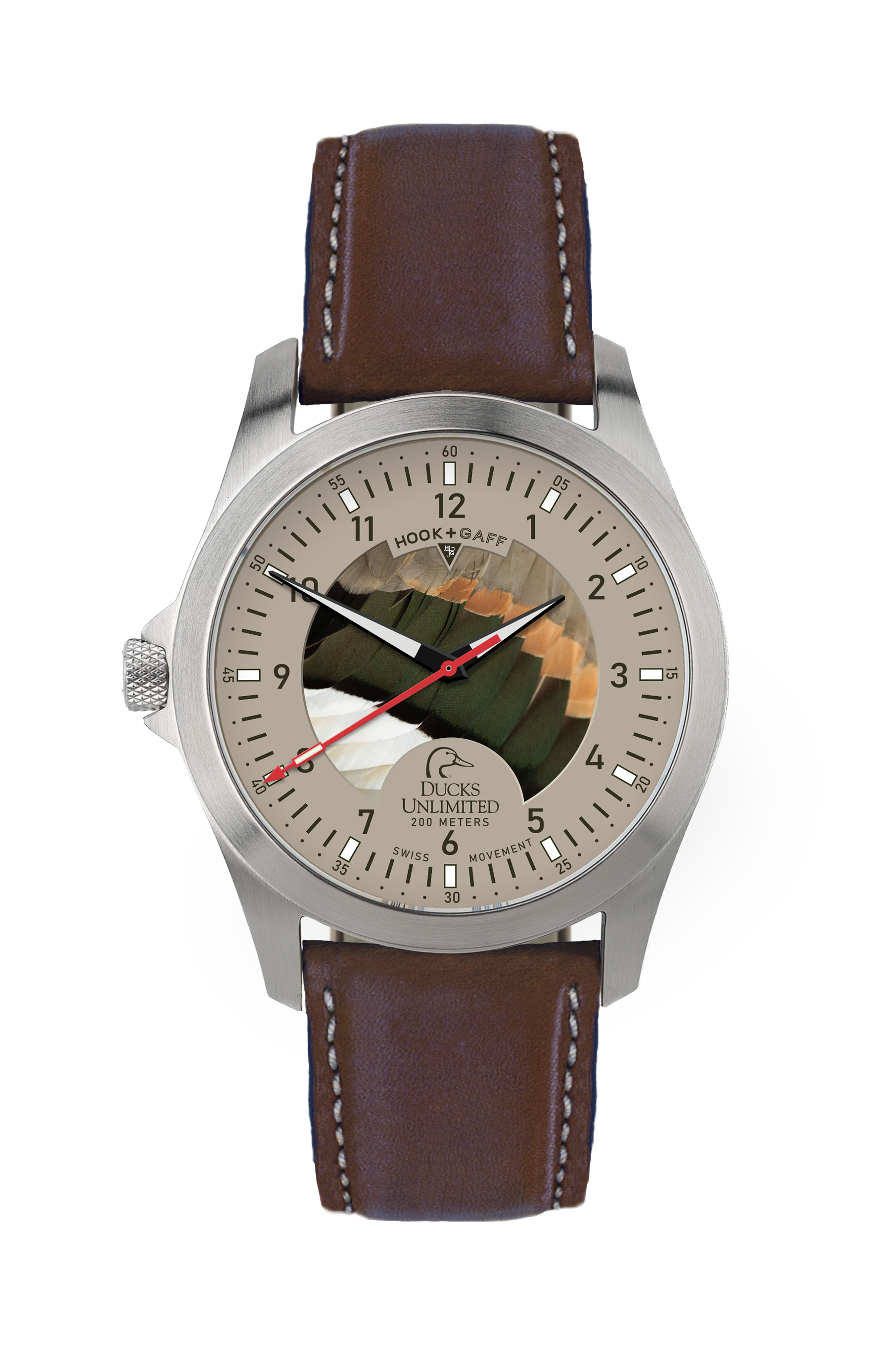 Ducks Unlimited Watch - Pintail Feather Dial