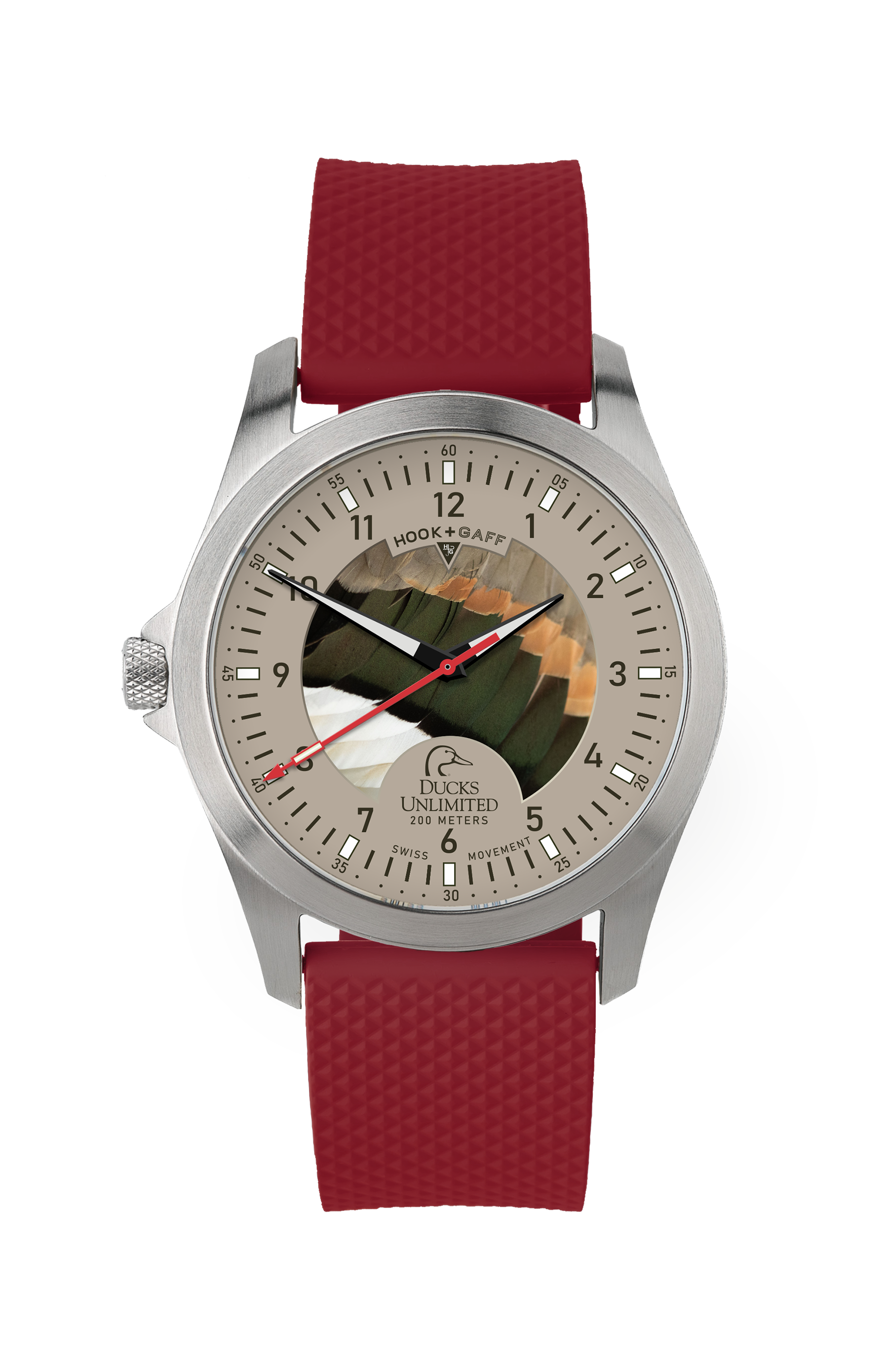 Ducks Unlimited Watch - Pintail Feather Dial
