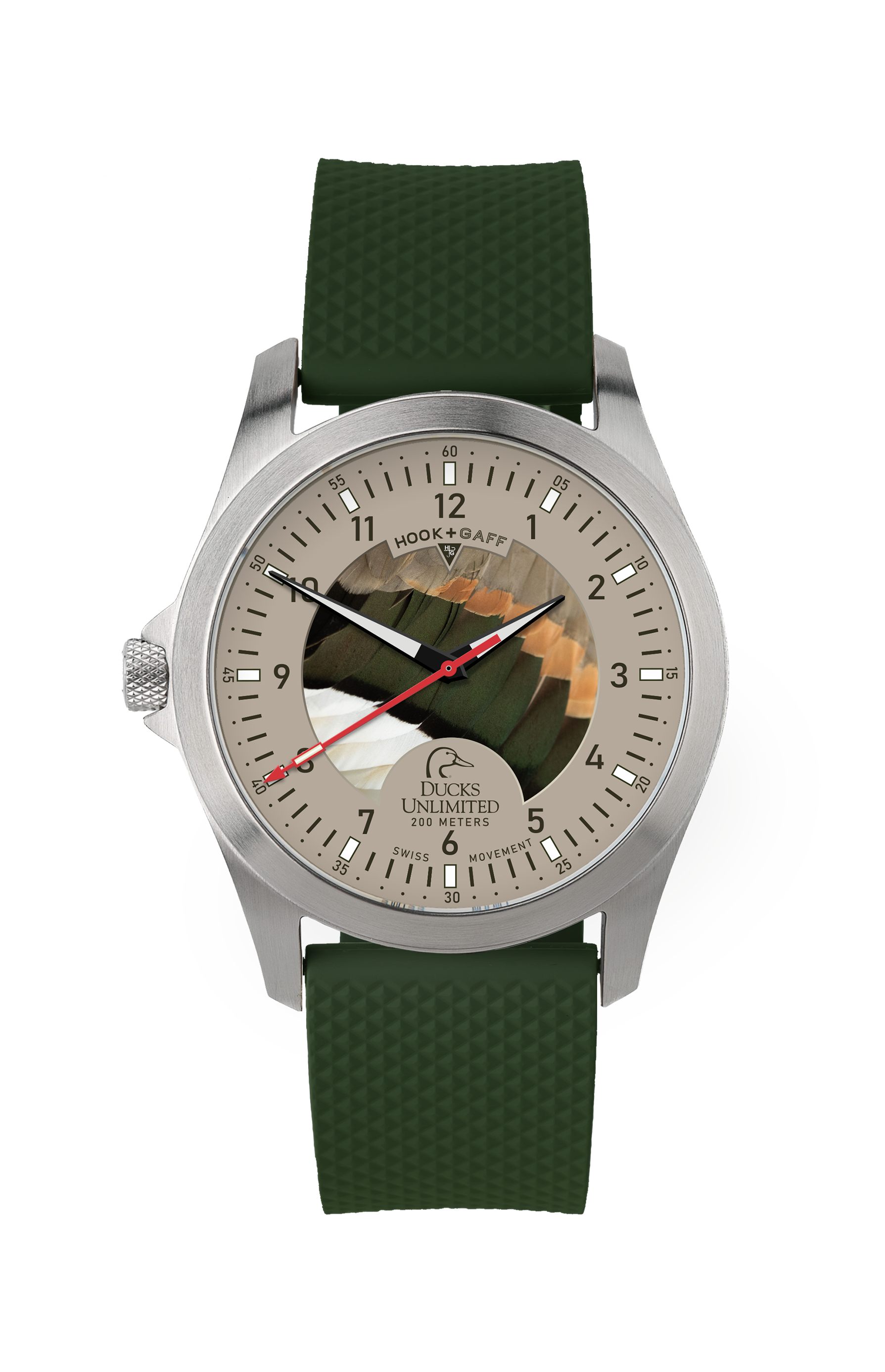 Ducks Unlimited Watch - Pintail Feather Dial
