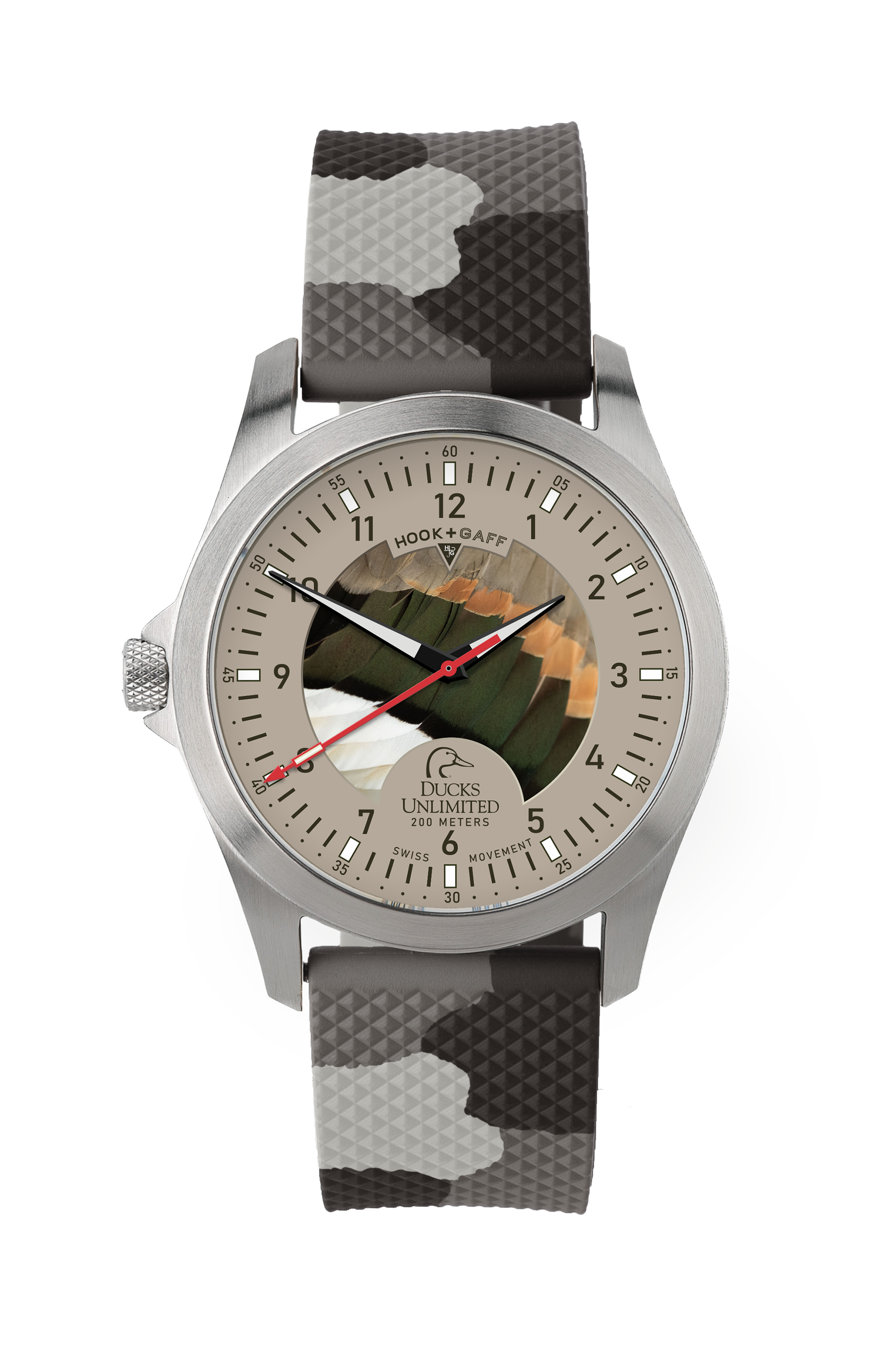 Ducks Unlimited Watch - Pintail Feather Dial