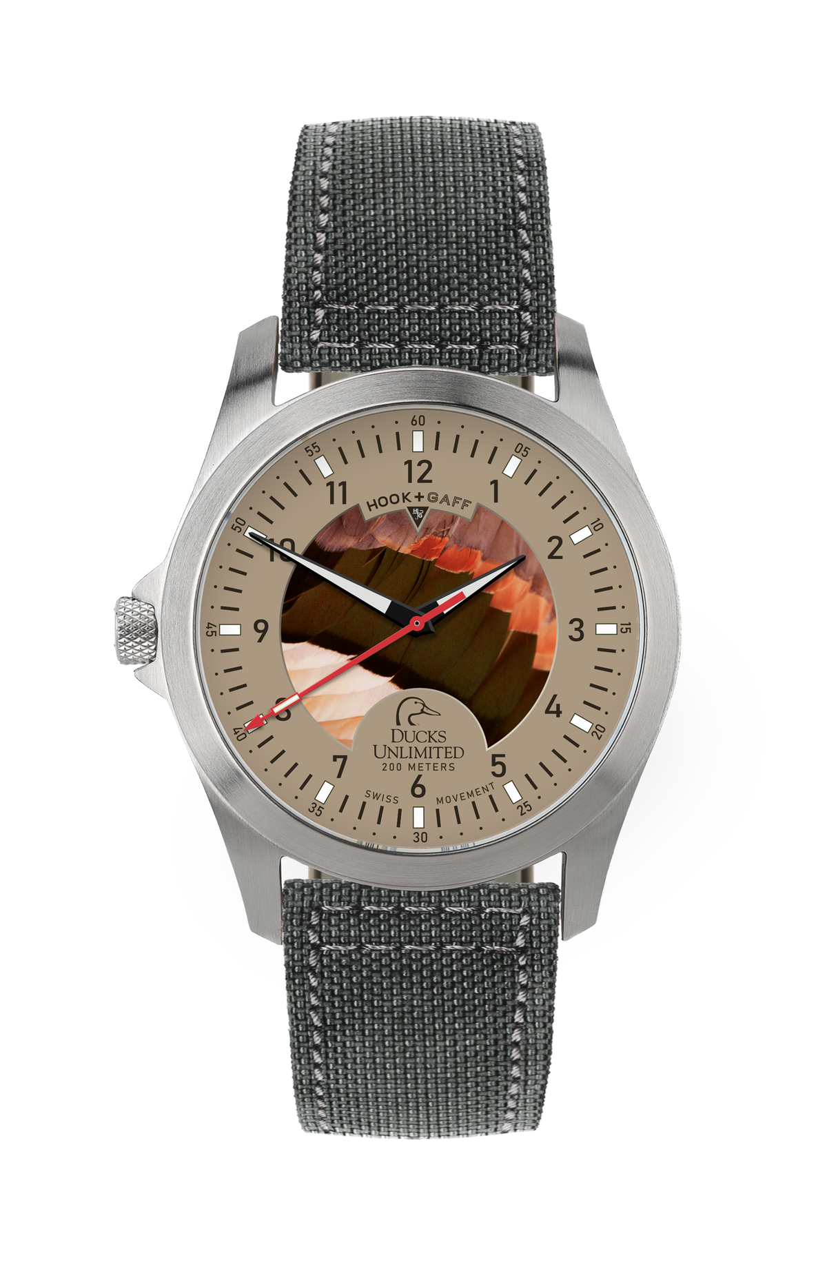 Ducks Unlimited Watch - Pintail Feather Dial