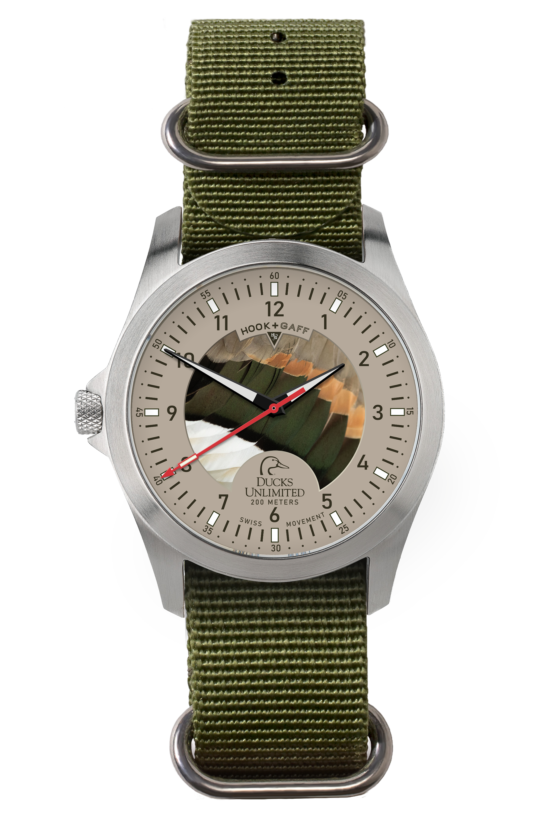 Ducks Unlimited Watch - Pintail Feather Dial