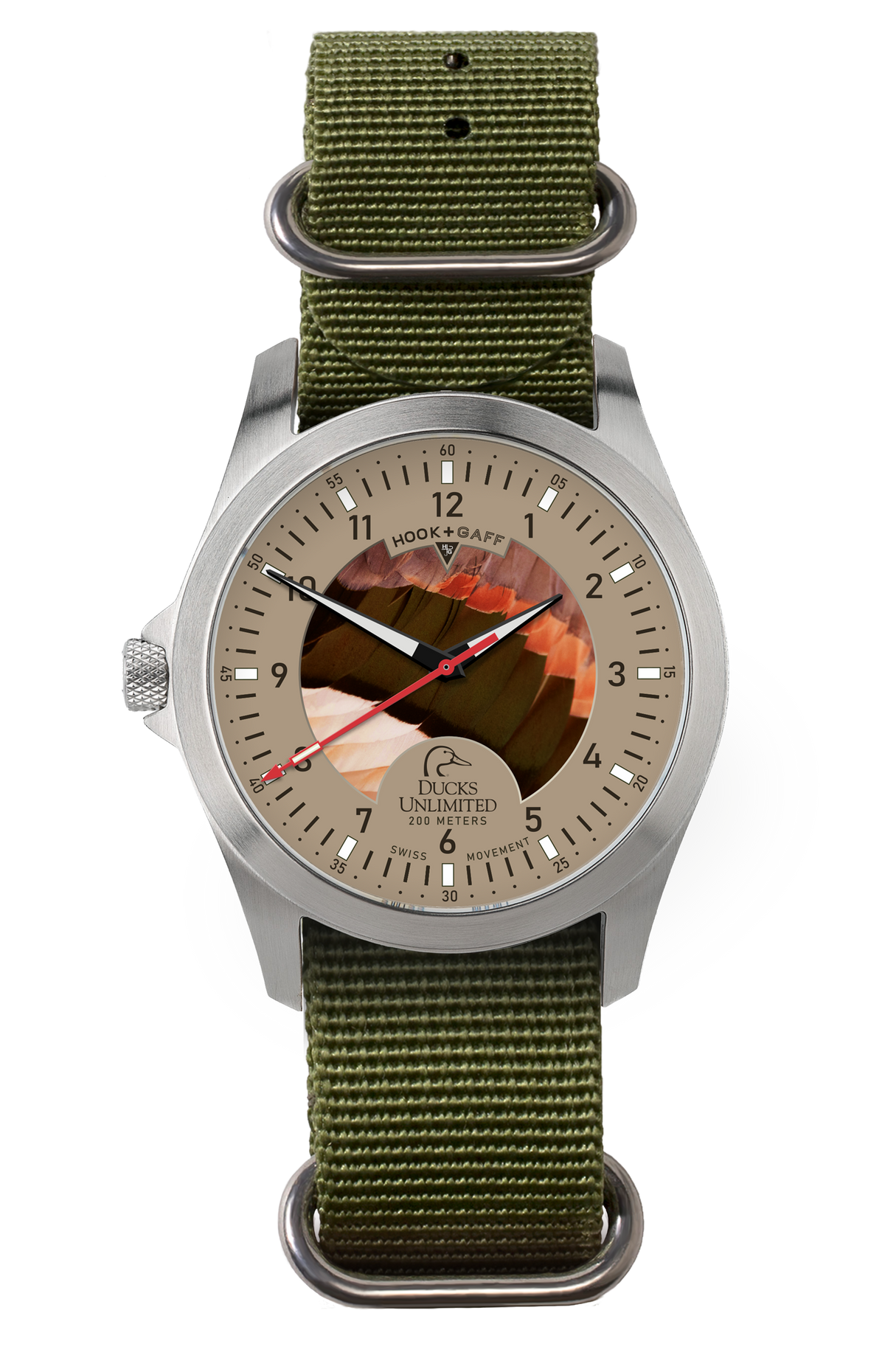 Ducks Unlimited Watch - Pintail Feather Dial