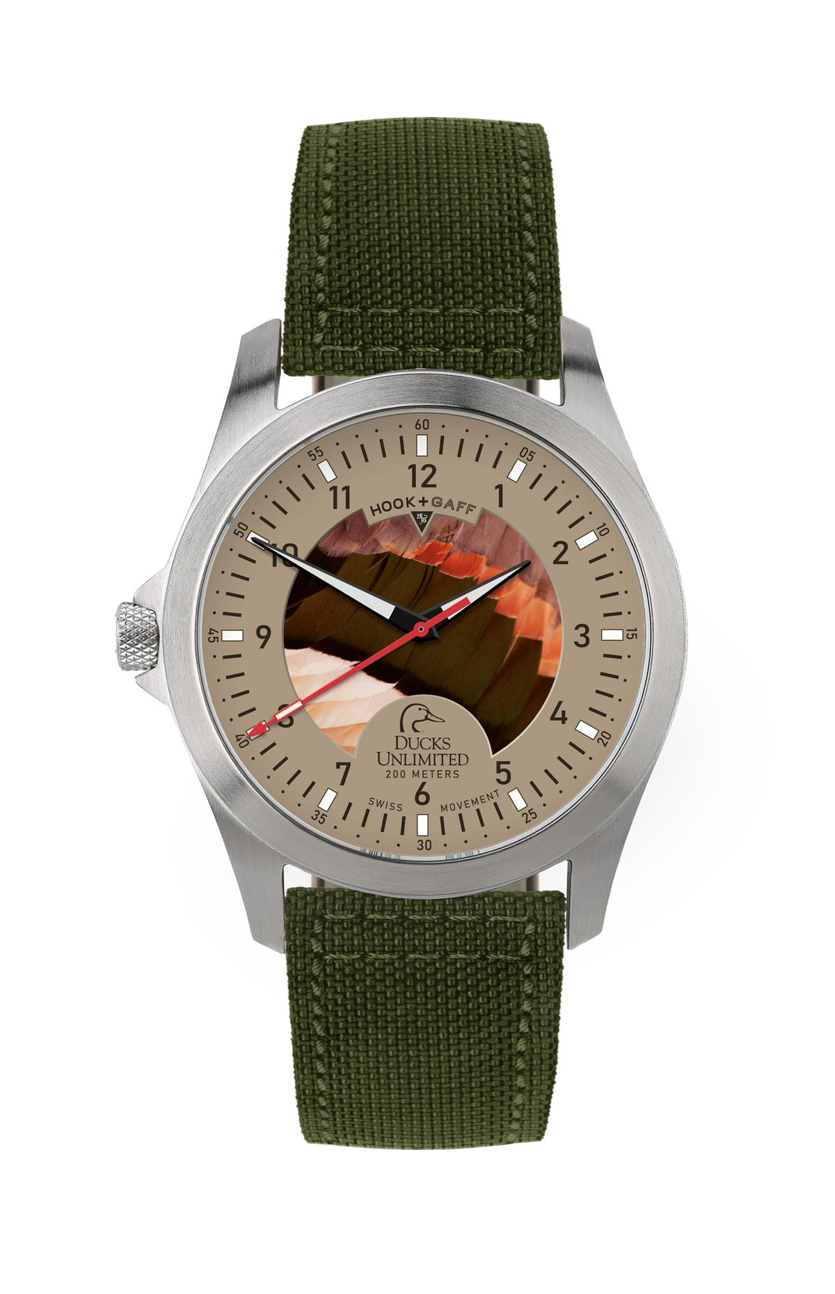 Ducks Unlimited Watch - Pintail Feather Dial