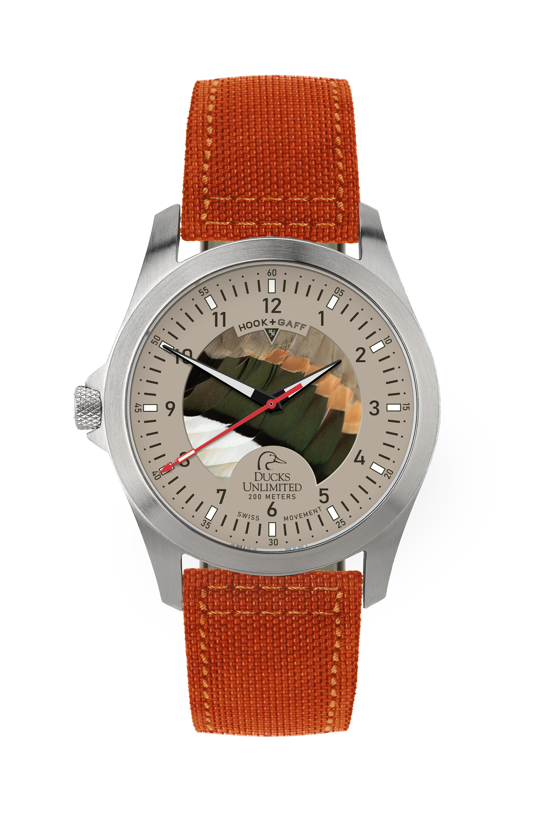 Ducks Unlimited Watch - Pintail Feather Dial