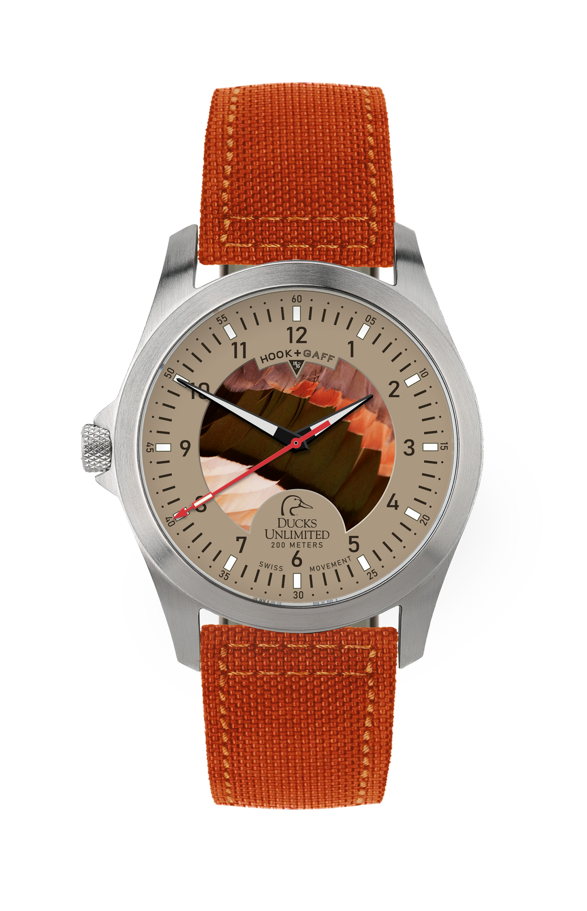 Ducks Unlimited Watch - Pintail Feather Dial