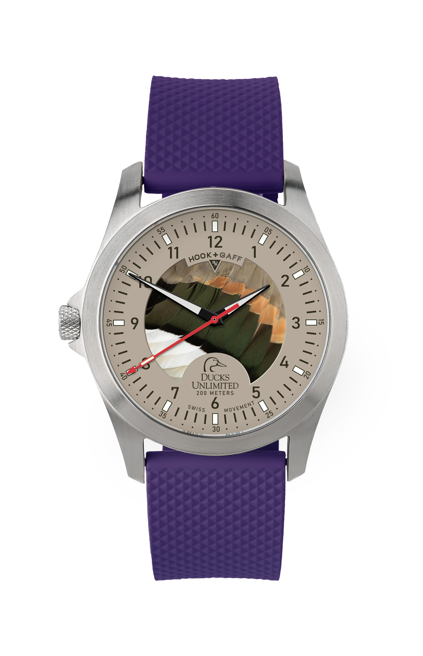 Ducks Unlimited Watch - Pintail Feather Dial