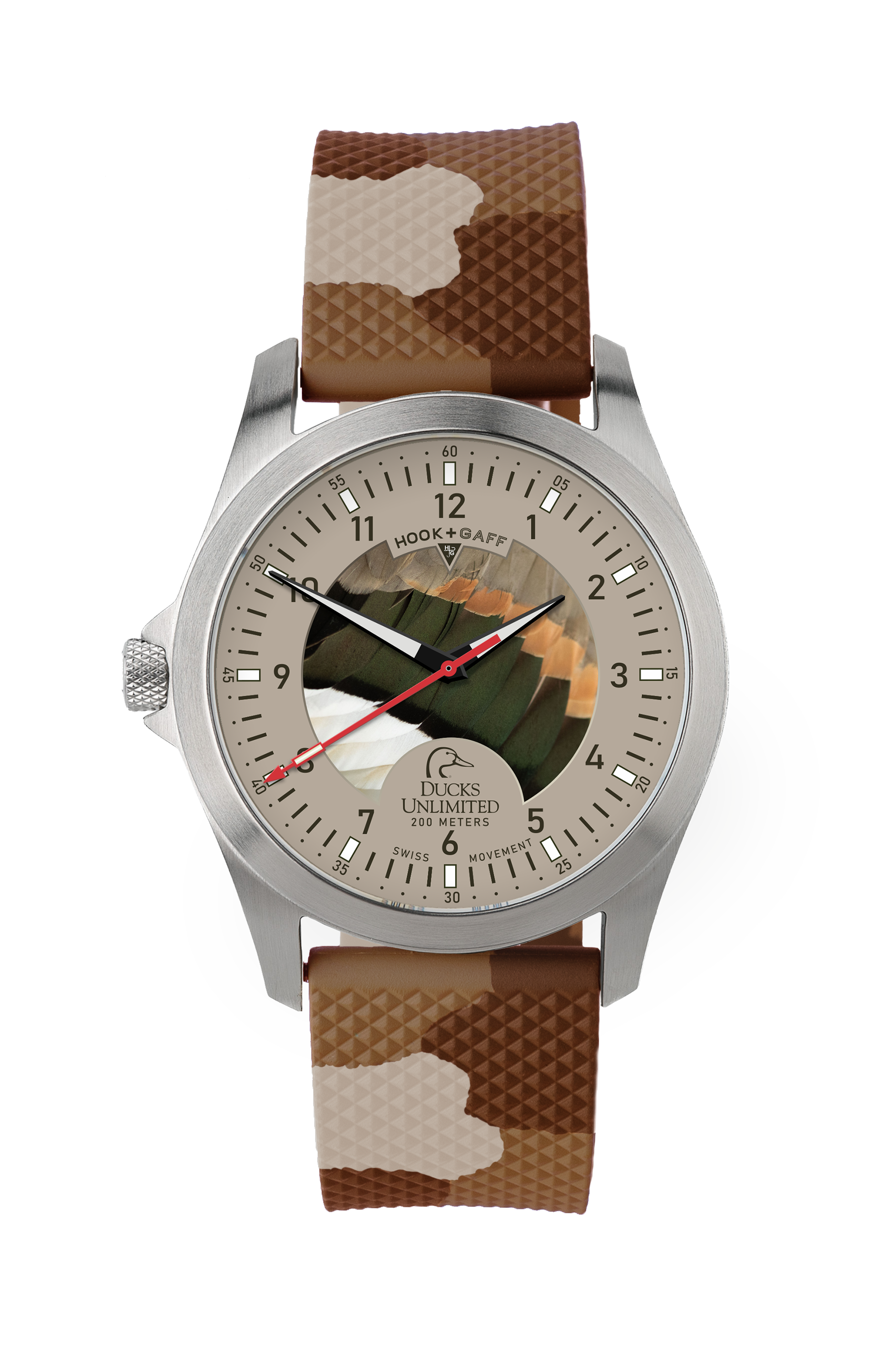 Ducks Unlimited Watch - Pintail Feather Dial