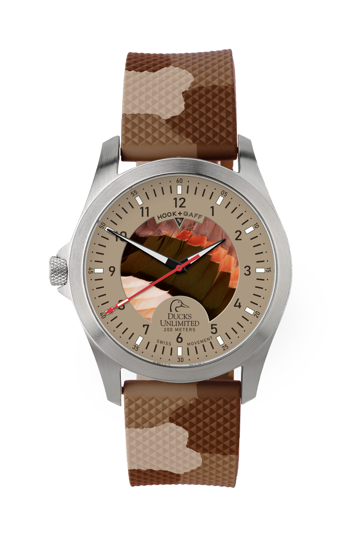 Ducks Unlimited Watch - Pintail Feather Dial