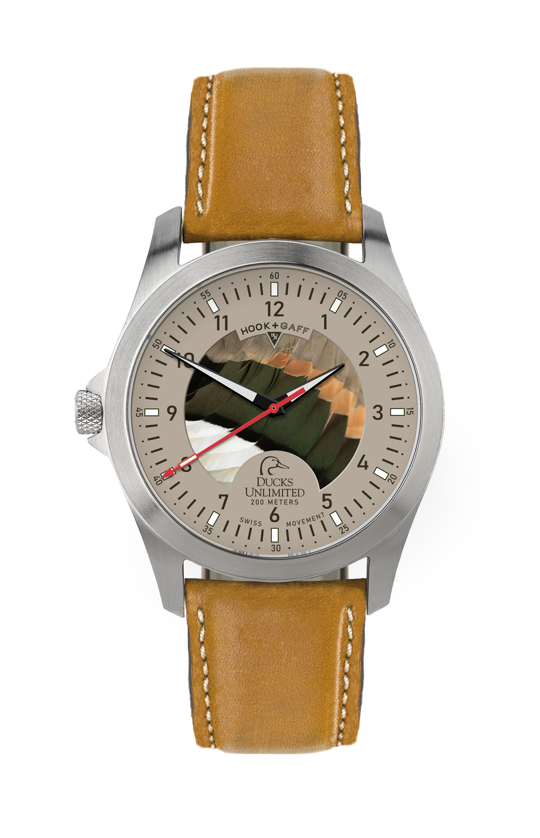 Ducks Unlimited Watch - Pintail Feather Dial