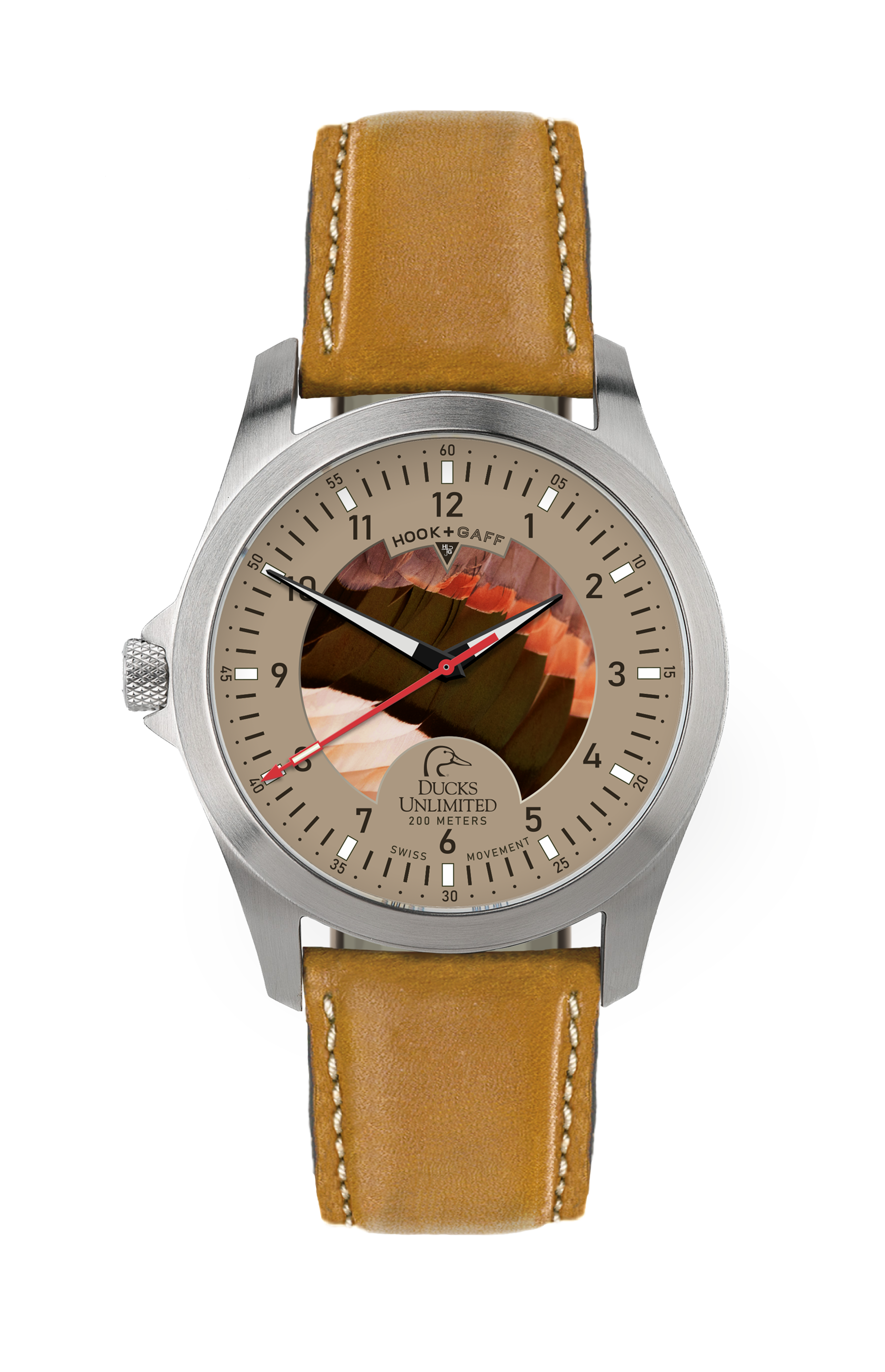Ducks Unlimited Watch - Pintail Feather Dial