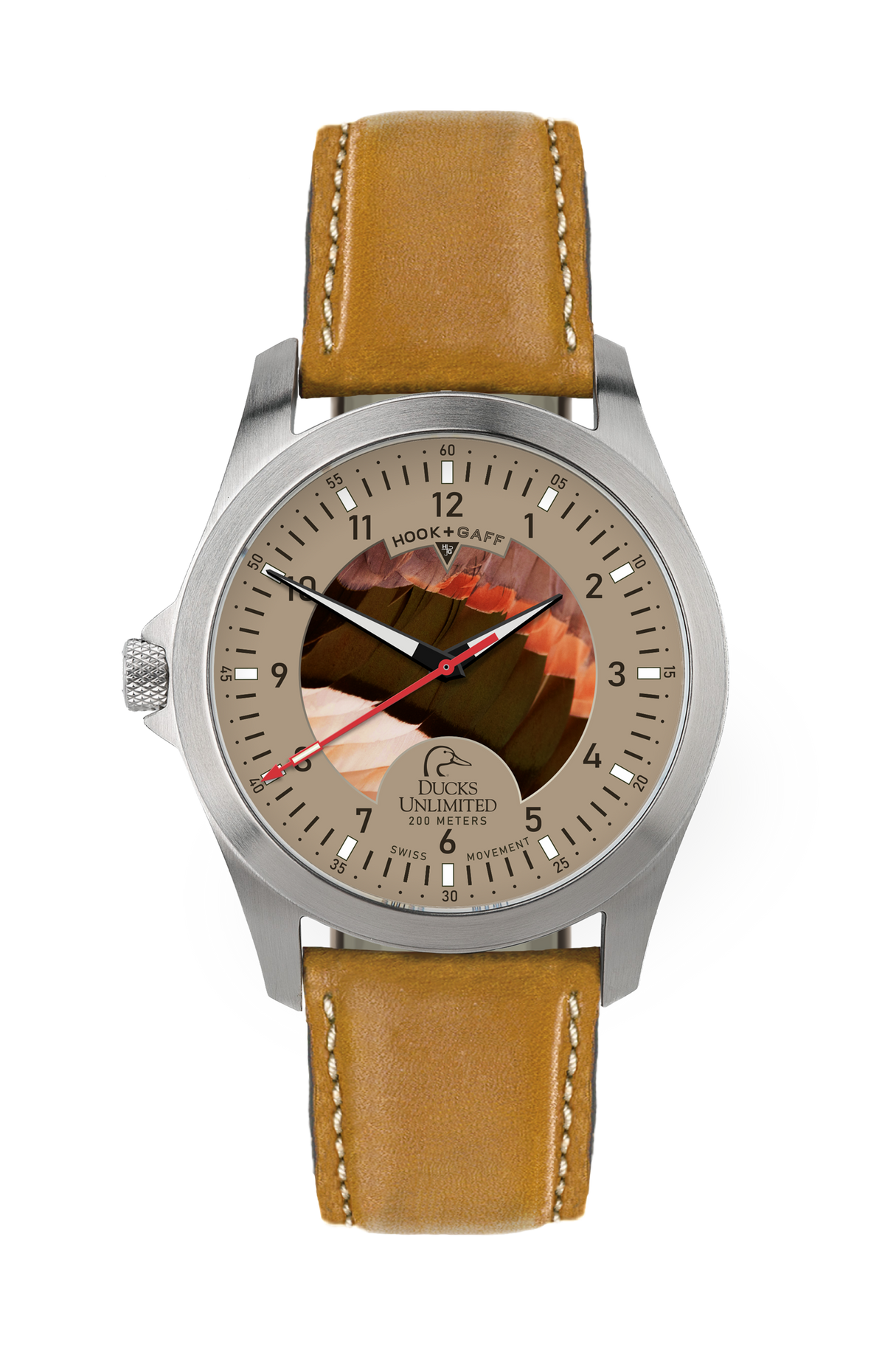 Ducks Unlimited Watch - Pintail Feather Dial