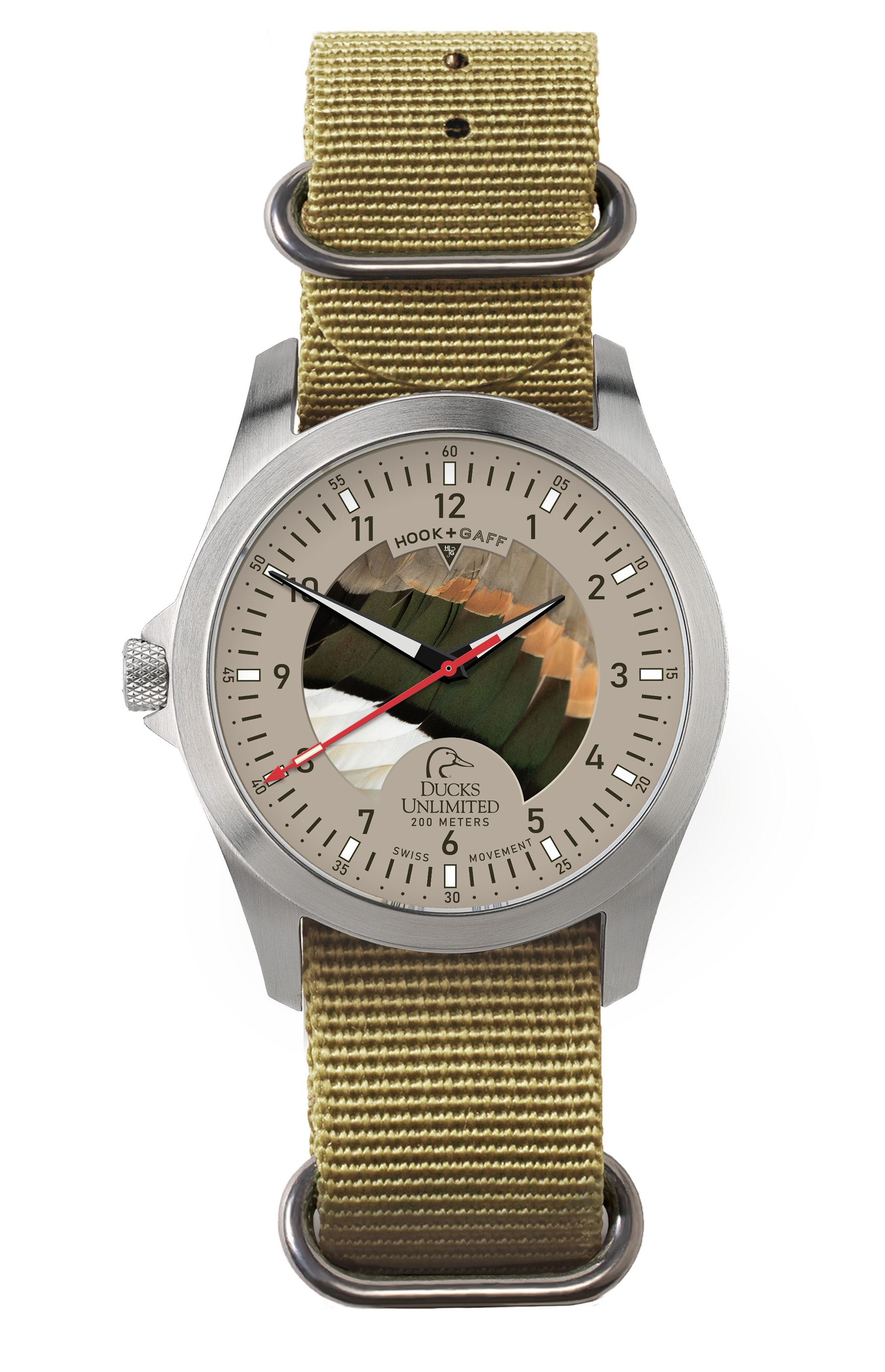 Ducks Unlimited Watch - Pintail Feather Dial