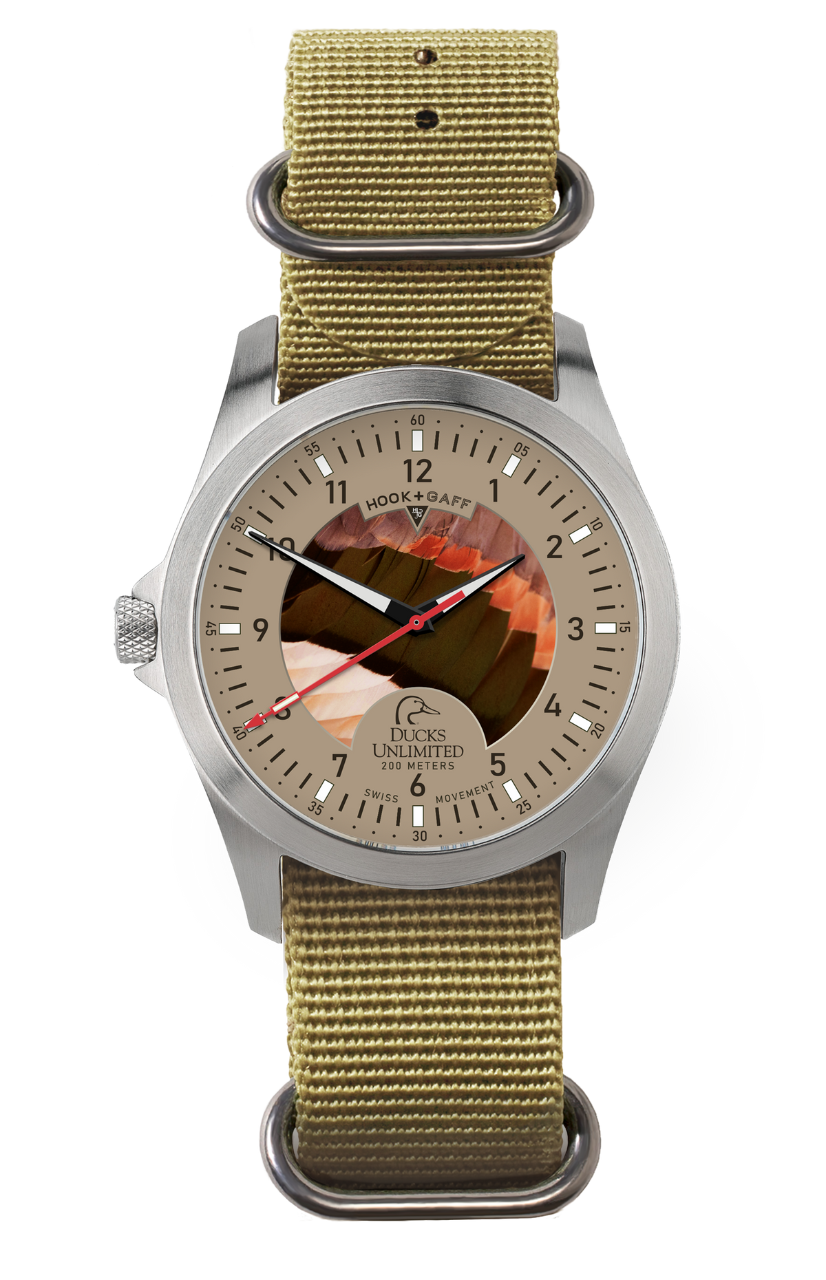 Ducks Unlimited Watch - Pintail Feather Dial