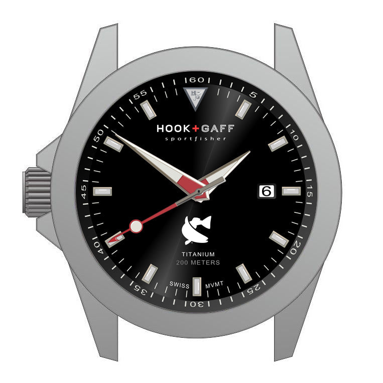 Hook & buy Gaff mens watch SeaFox Boat edition