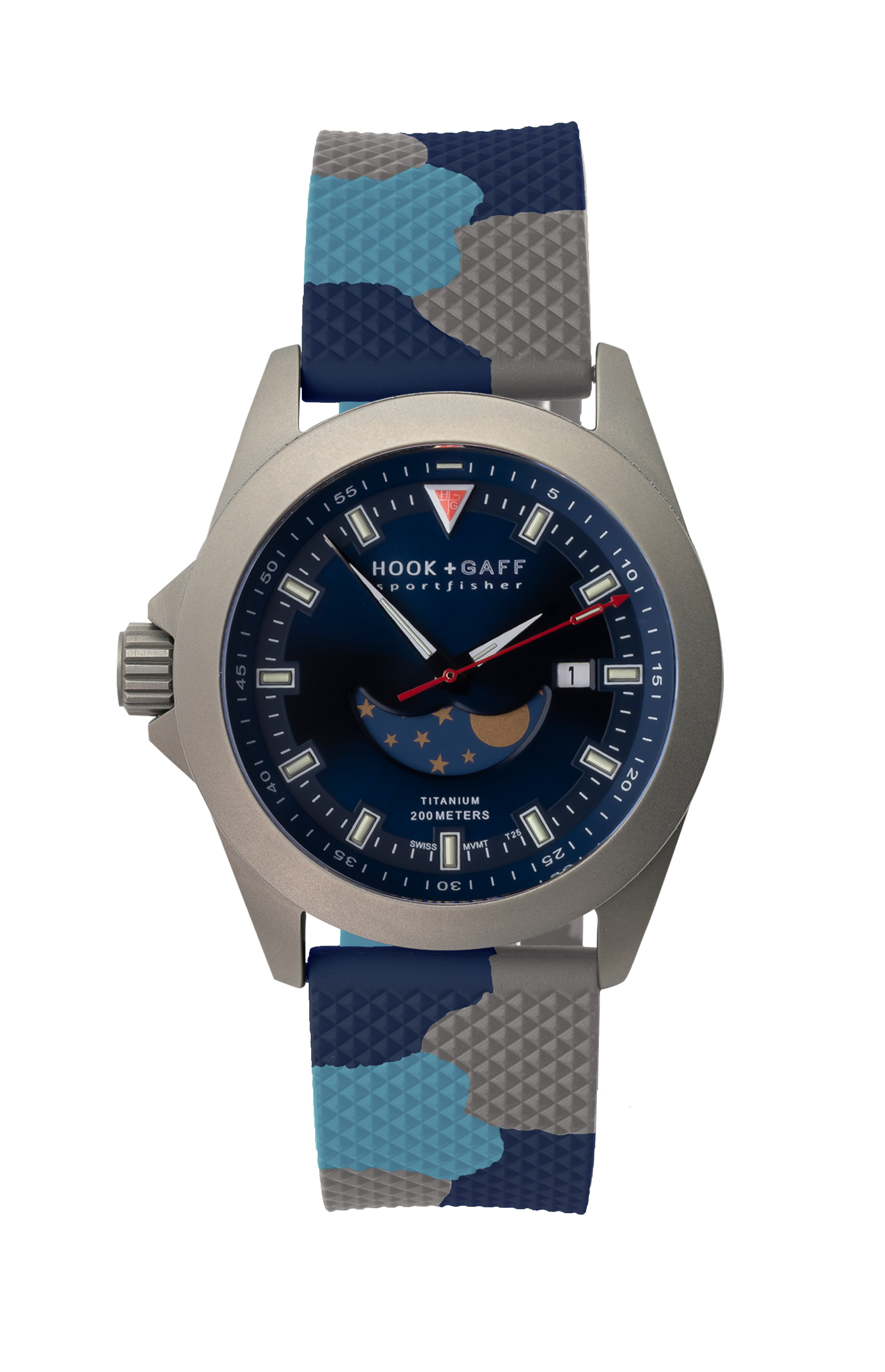 Sportfisher Moonphase - Blue Dial