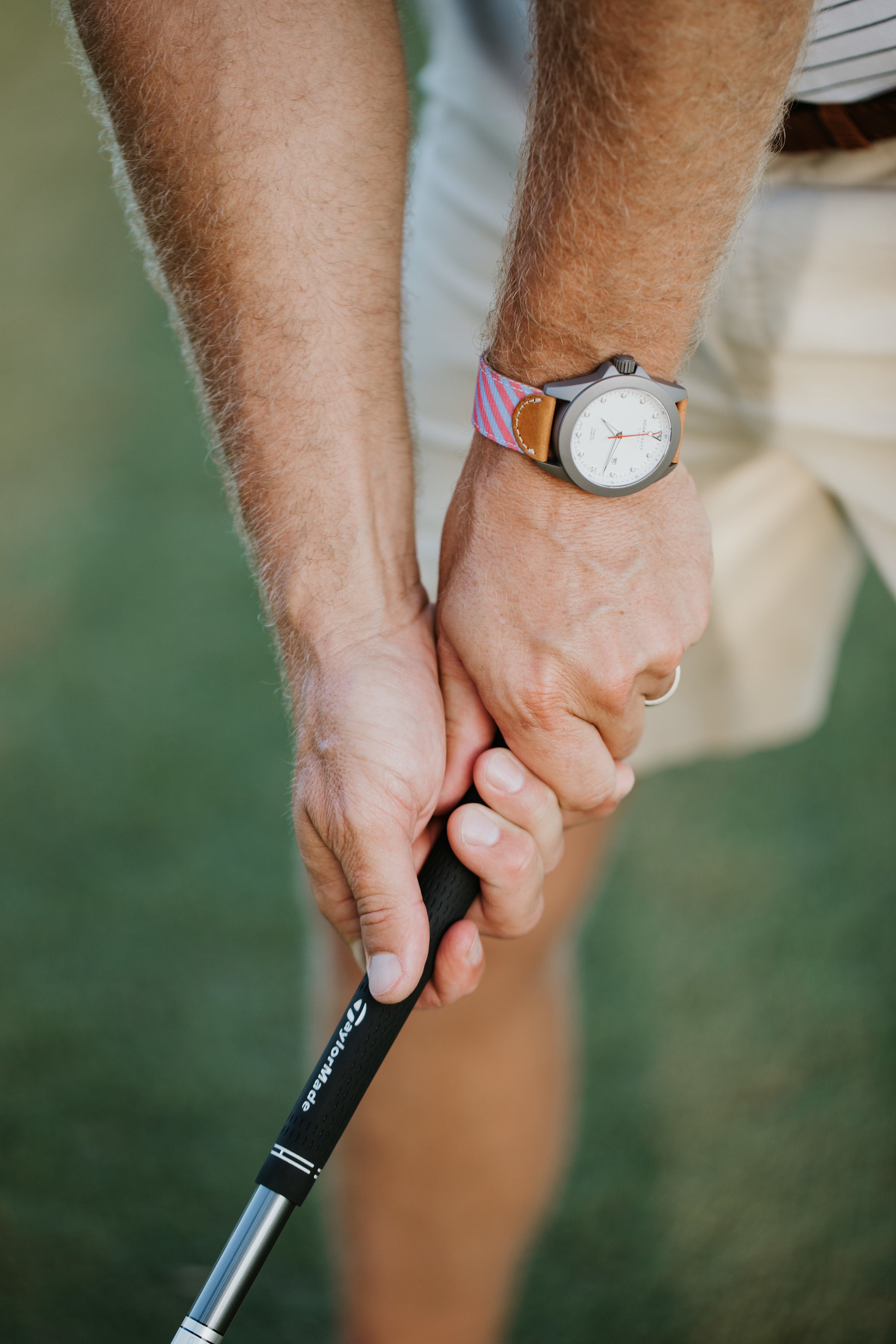 Golf Watch - White Dial