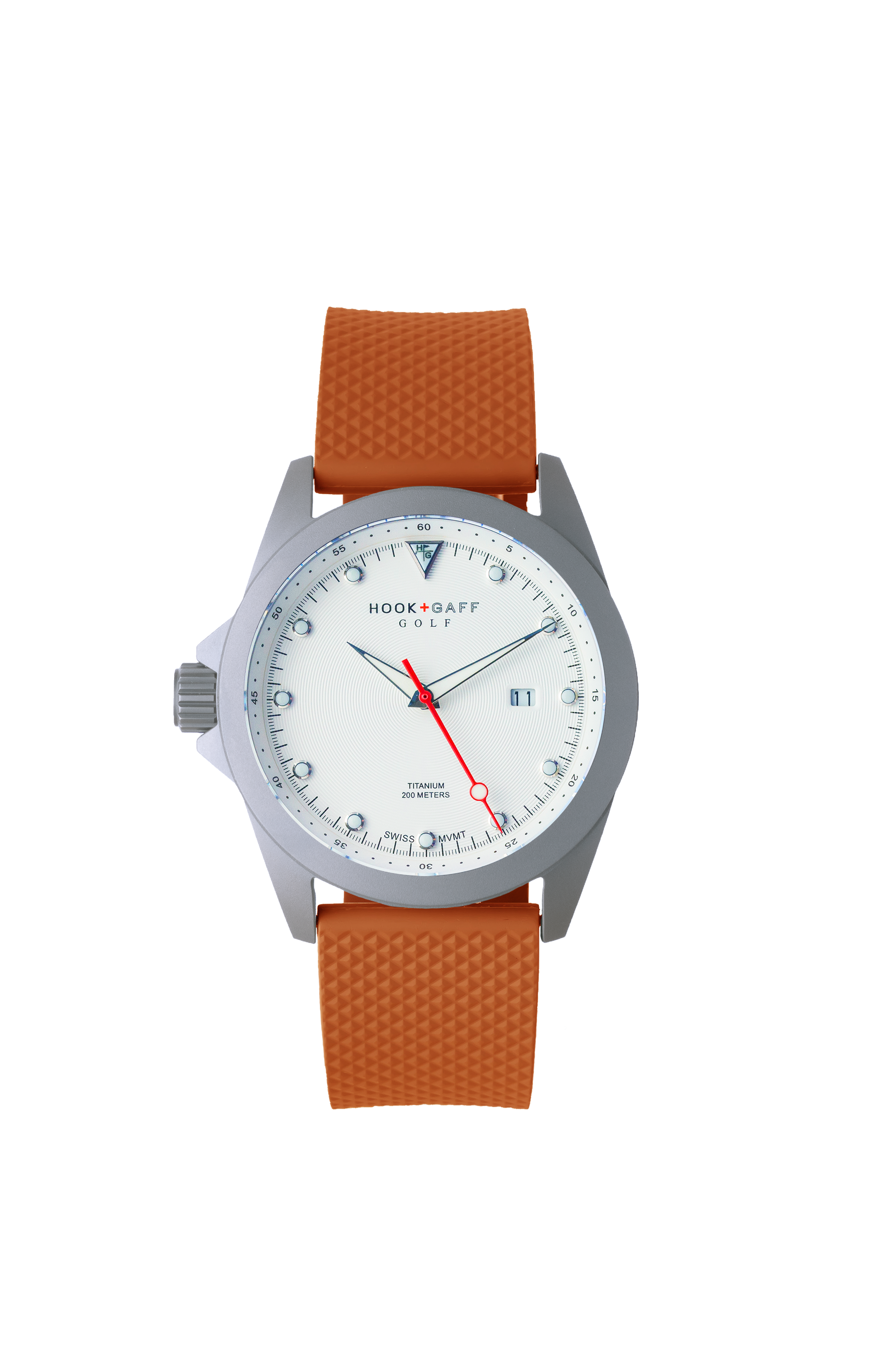 WomensGolfwithOrangeDiveStrap.