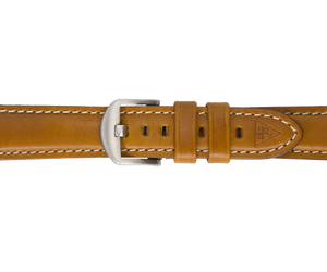 Cognac Light Brown Leather Watch Strap